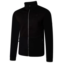 Vêtements De Sport Extérieur -Vêtements De Sport Extérieur allusion core stretch polaire de randonnee zippe pour homme noir 1