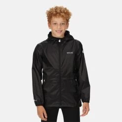 Regatta Bagley Veste De Randonnée Pour Enfant - Noir -Vêtements De Sport Extérieur bagley veste de randonnee pour enfant noir 4