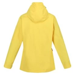 Regatta Baysea Veste De Marche à Capuche Pour Femme - Jaune -Vêtements De Sport Extérieur baysea veste de marche a capuche pour femme jaune 3