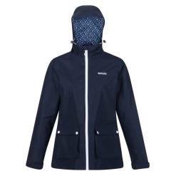 Regatta Baysea Veste De Marche à Capuche Pour Femme - Marine -Vêtements De Sport Extérieur baysea veste de marche a capuche pour femme marine 2