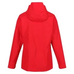 Regatta Baysea Veste De Marche à Capuche Pour Femme - Rouge -Vêtements De Sport Extérieur baysea veste de marche a capuche pour femme rouge 3