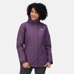 Regatta Blanchet II Femme Randonnée Veste Imperméable - Violet / Violet Foncé -Vêtements De Sport Extérieur blanchet ii femme randonnee veste impermeable violet violet fonce 4