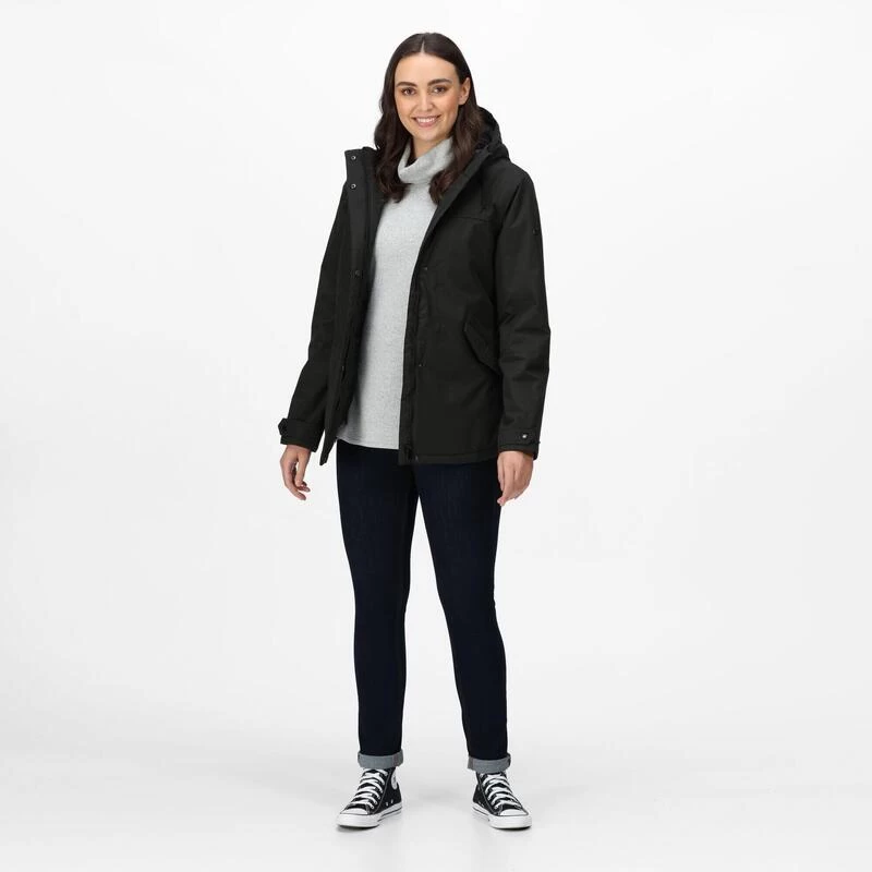 Regatta Bria Veste Imperméable Doublée De Fausse Fourrure Pour Femme 5 Regatta Bria Veste Imperméable Doublée De Fausse Fourrure Pour Femme – Image 3
