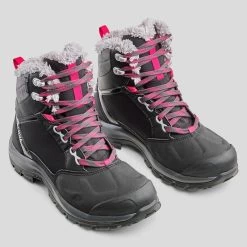 Quechua Chaussures Chaudes Et Imperméables De Randonnée - SH520 X-WARM - MID Femme 8 Quechua Chaussures Chaudes Et Imperméables De Randonnée - SH520 X-WARM - MID Femme -Vêtements De Sport Extérieur chaussures chaudes et impermeables de randonnee sh520 x warm mid femme 1