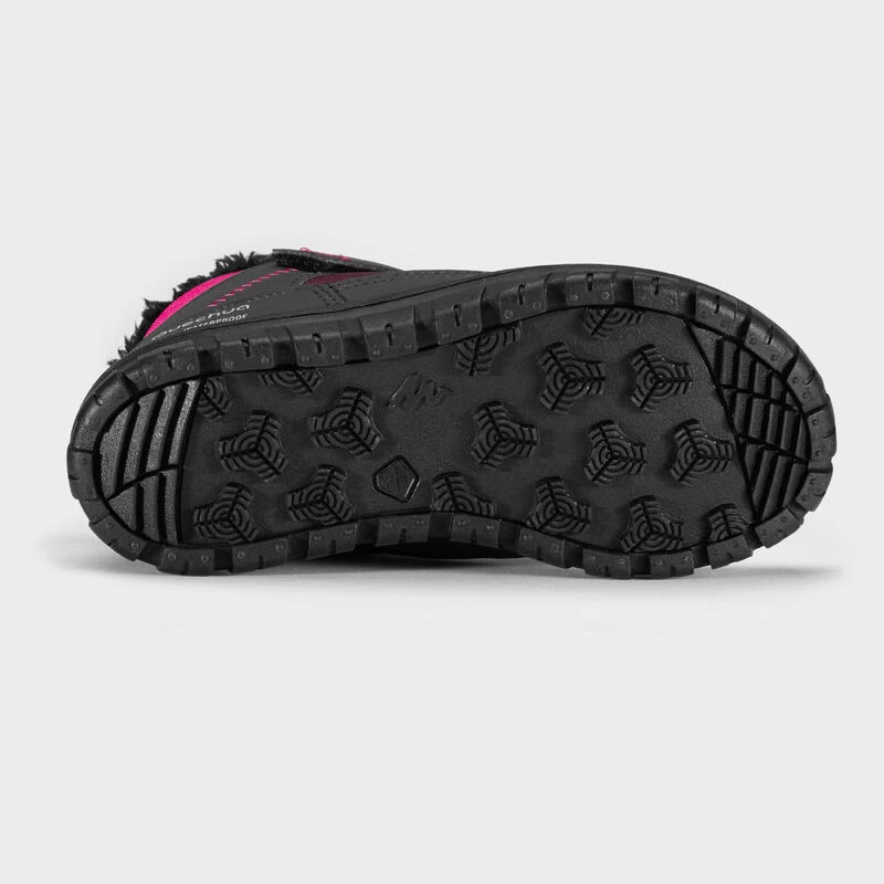 Quechua CHAUSSURES CHAUDES IMPERMÉABLES DE RANDONNÉE - SH100 WARM SCRATCH - ENFANT 24-32 5 Quechua CHAUSSURES CHAUDES IMPERMÉABLES DE RANDONNÉE - SH100 WARM SCRATCH - ENFANT 24-32 – Image 3