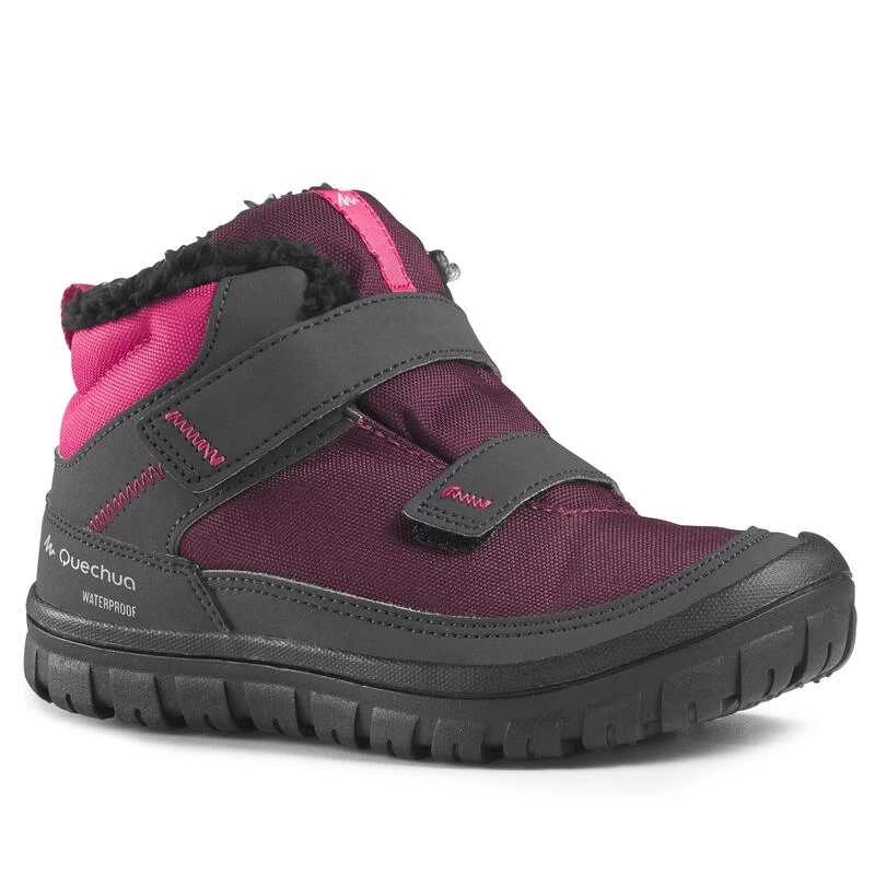 Quechua CHAUSSURES CHAUDES IMPERMÉABLES DE RANDONNÉE - SH100 WARM SCRATCH - ENFANT 24-32 3 Quechua CHAUSSURES CHAUDES IMPERMÉABLES DE RANDONNÉE - SH100 WARM SCRATCH - ENFANT 24-32