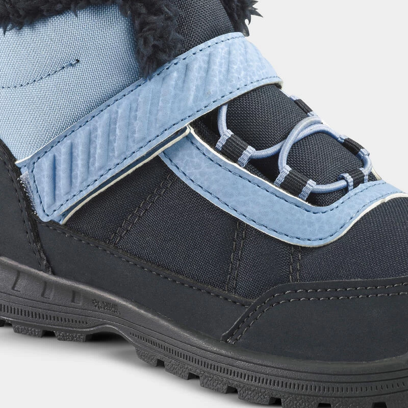 Quechua CHAUSSURES CHAUDES IMPERMÉABLES DE RANDONNÉE - SH100 WARM SCRATCH - ENFANT 24-34 7 Quechua CHAUSSURES CHAUDES IMPERMÉABLES DE RANDONNÉE - SH100 WARM SCRATCH - ENFANT 24-34 – Image 5