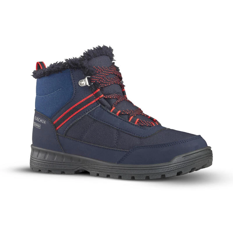Quechua CHAUSSURES CHAUDES IMPERMÉABLES DE RANDONNÉE - SH100 WARM SCRATCH - ENFANT 35-38 3 Quechua CHAUSSURES CHAUDES IMPERMÉABLES DE RANDONNÉE - SH100 WARM SCRATCH - ENFANT 35-38
