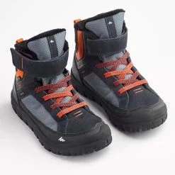 Quechua CHAUSSURES CHAUDES IMPERMÉABLES DE RANDONNÉE - SH500 WARM SCRATCH - ENFANT 28-32 -Vêtements De Sport Extérieur chaussures chaudes impermeables de randonnee sh500 warm scratch enfant 28 32 2