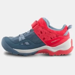 Quechua Chaussures De Randonnée Enfant à Scratch Crossrock Rose Bleue Du 24 AU 34 -Vêtements De Sport Extérieur chaussures de randonnee enfant a scratch crossrock rose bleue du 24 au 34 1
