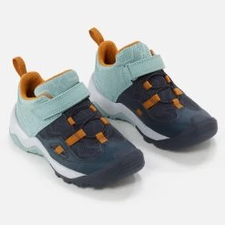 Quechua Chaussures De Randonnée Enfant à Scratch Crossrock Vert Gris Du 24 AU 34 -Vêtements De Sport Extérieur chaussures de randonnee enfant a scratch crossrock vert gris du 24 au 34 3