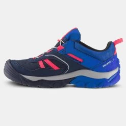 Quechua Chaussures De Randonnée Enfant Avec Lacet CROSSROCK Imperméables Bleu 35-38 -Vêtements De Sport Extérieur chaussures de randonnee enfant avec lacet crossrock impermeables bleu 35 38 1