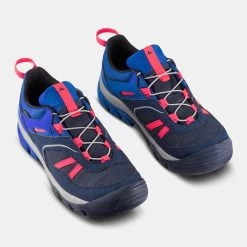 Quechua Chaussures De Randonnée Enfant Avec Lacet CROSSROCK Imperméables Bleu 35-38 -Vêtements De Sport Extérieur chaussures de randonnee enfant avec lacet crossrock impermeables bleu 35 38 3
