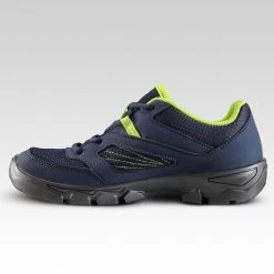 Quechua Chaussures De Randonnée Enfant Avec Lacets MH100 Bleu Du 35 AU 38 -Vêtements De Sport Extérieur chaussures de randonnee enfant avec lacets mh100 bleu du 35 au 38 1
