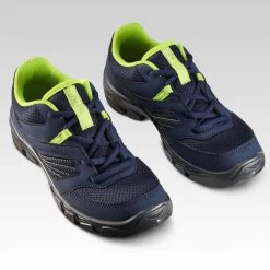 Quechua Chaussures De Randonnée Enfant Avec Lacets MH100 Bleu Du 35 AU 38 -Vêtements De Sport Extérieur chaussures de randonnee enfant avec lacets mh100 bleu du 35 au 38 3