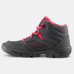 Quechua Chaussures De Randonnée Enfant Avec Lacets MH100 MID Grise Foncée Du 35 AU 38 8 Quechua Chaussures De Randonnée Enfant Avec Lacets MH100 MID Grise Foncée Du 35 AU 38 -Vêtements De Sport Extérieur chaussures de randonnee enfant avec lacets mh100 mid grise foncee du 35 au 38 1