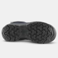 Quechua Chaussures De Randonnée Enfant Avec Scratch MH100 Mid Grise Foncée Du 24 AU 34 -Vêtements De Sport Extérieur chaussures de randonnee enfant avec scratch mh100 mid grise foncee du 24 au 34 2