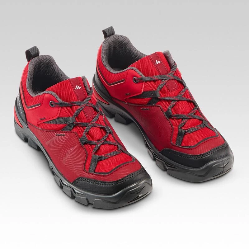 Quechua Chaussures De Randonnée Enfant Basses Avec Lacet MH120 LOW Rouges 35 AU 38 6 Quechua Chaussures De Randonnée Enfant Basses Avec Lacet MH120 LOW Rouges 35 AU 38 – Image 4