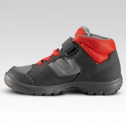 Quechua Chaussures De Randonnée Enfant Montantes MH100 MID KID Grises/rouges 24 AU 34 -Vêtements De Sport Extérieur chaussures de randonnee enfant montantes mh100 mid kid grisesrouges 24 au 34 1
