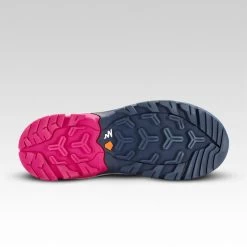 Quechua Chaussures De Randonnée Montagne Basses Lacet Fille Crossrock Bleues/rose 35-38 -Vêtements De Sport Extérieur chaussures de randonnee montagne basses lacet fille crossrock bleuesrose 35 38 2