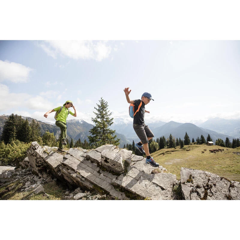 Quechua Chaussures De Randonnée Montagne Enfant MH500 Montantes Imperméables Rouges 7 Quechua Chaussures De Randonnée Montagne Enfant MH500 Montantes Imperméables Rouges – Image 5