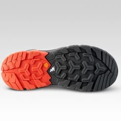 Quechua Chaussures Imperméables De Randonnée -CROSSROCK MID Grises- Enfant 28 AU 34 -Vêtements De Sport Extérieur chaussures impermeables de randonnee crossrock mid grises enfant 28 au 34 2