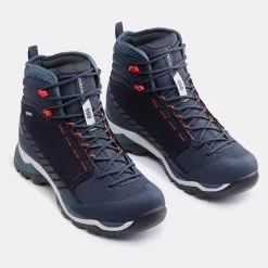 Quechua Chaussures Imperméables De Randonnée Montagne - MH900 MID Bleu - Femme -Vêtements De Sport Extérieur chaussures impermeables de randonnee montagne mh900 mid bleu femme 3