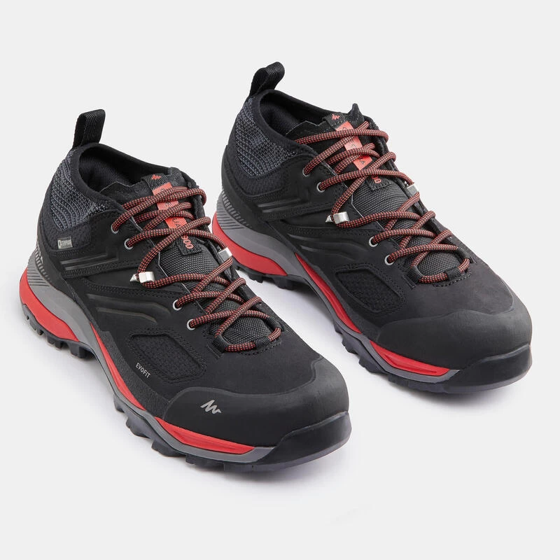 Quechua Chaussures Imperméables De Randonnée Montagne - MH900 Noir/Rouge - Homme 6 Quechua Chaussures Imperméables De Randonnée Montagne - MH900 Noir/Rouge - Homme – Image 4