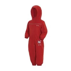 Regatta Combinaison Imperméable Bébé (Rouge) -Vêtements De Sport Extérieur combinaison impermeable bebe rouge 3