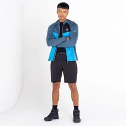 Dare 2b Contend Core Stretch Polaire De Randonnée Zippé Pour Homme - Bleu -Vêtements De Sport Extérieur contend core stretch polaire de randonnee zippe pour homme bleu 4