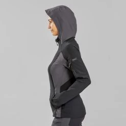 Coupe Vent De Trek Montagne - MT900 Noir Femme -Vêtements De Sport Extérieur coupe vent de trek montagne mt900 noir femme 4