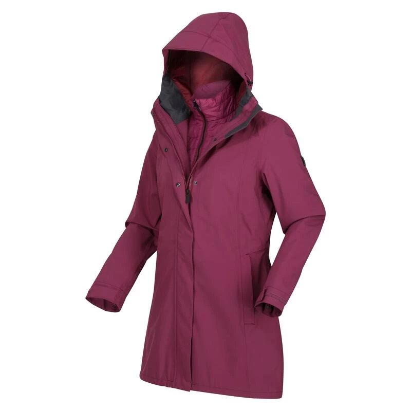 Regatta Denbury III Veste De Marche Imperméable 2 En 1 Pour Femme 5 Regatta Denbury III Veste De Marche Imperméable 2 En 1 Pour Femme – Image 3