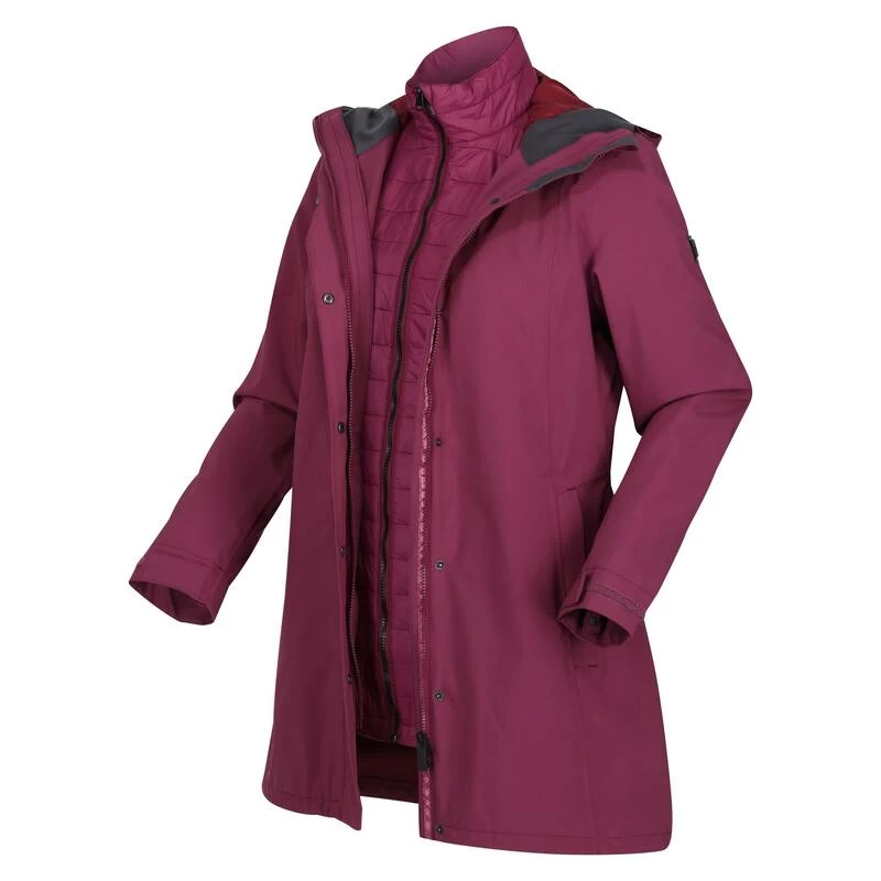 Regatta Denbury III Veste De Marche Imperméable 2 En 1 Pour Femme 6 Regatta Denbury III Veste De Marche Imperméable 2 En 1 Pour Femme – Image 4