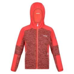 Regatta Dissolver V Polaire De Marche Zippé Pour Enfant - Rose Pâle -Vêtements De Sport Extérieur dissolver v polaire de marche zippe pour enfant rose pale 2