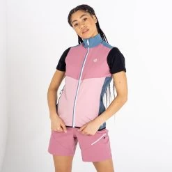 Dare 2b Duplicity II Gilet De Randonnée Softshell Pour Femme - Rose -Vêtements De Sport Extérieur duplicity ii gilet de randonnee softshell pour femme rose 3
