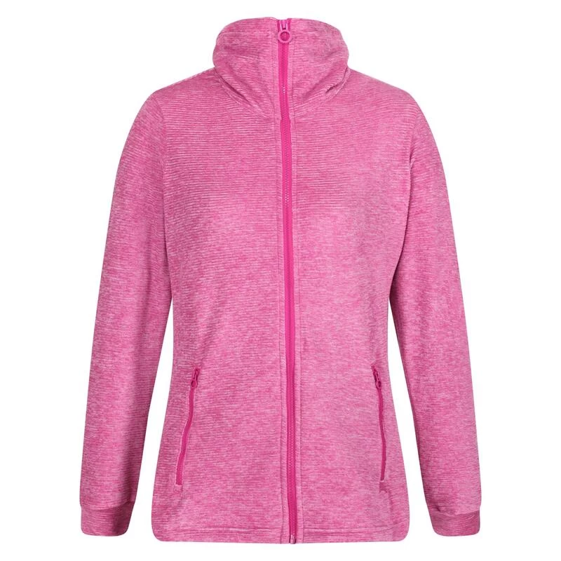 Regatta Everleigh Polaire De Marche Zippé Pour Femme - Rose Foncé 5 Regatta Everleigh Polaire De Marche Zippé Pour Femme - Rose Foncé – Image 3