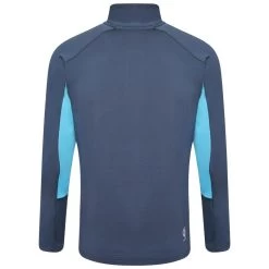 Dare 2b Exception Core Stretch Polaire De Marche Zippé Pour Enfant - Bleu -Vêtements De Sport Extérieur exception core stretch polaire de marche zippe pour enfant bleu 2