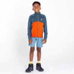 Dare 2b Exception Core Stretch Polaire De Marche Zippé Pour Enfant - Gris -Vêtements De Sport Extérieur exception core stretch polaire de marche zippe pour enfant gris 4