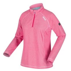 Regatta Haut Polaire MONTES Femme (Rose Vif / Blanc) -Vêtements De Sport Extérieur haut polaire montes femme rose vif blanc 3