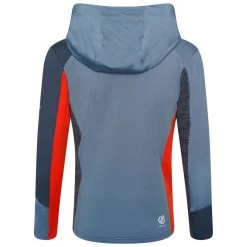 Dare 2b Hero Core Stretch Polaire De Marche Zippé Pour Enfant - Bleu -Vêtements De Sport Extérieur hero core stretch polaire de marche zippe pour enfant bleu 2