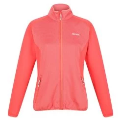Regatta Highton II Polaire De Randonnée Zippé Pour Femme - Orange -Vêtements De Sport Extérieur highton ii polaire de randonnee zippe pour femme orange 2