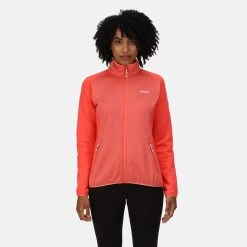 Regatta Highton II Polaire De Randonnée Zippé Pour Femme - Orange -Vêtements De Sport Extérieur highton ii polaire de randonnee zippe pour femme orange 4