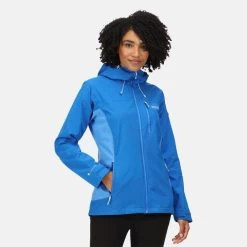 Regatta Highton Stretch III Veste De Randonnée Pour Femme - Bleu -Vêtements De Sport Extérieur highton stretch iii veste de randonnee pour femme bleu 4