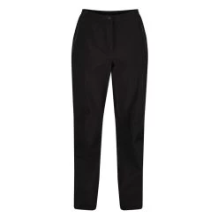 Regatta Highton Surpantalon De Randonnée Imperméables Pour Femme - Noir -Vêtements De Sport Extérieur highton surpantalon de randonnee impermeables pour femme noir 2