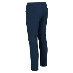 Regatta Highton Zip Off Pantalon De Randonnée Pour Homme - Marine Moyen -Vêtements De Sport Extérieur highton zip off pantalon de randonnee pour homme marine moyen 1
