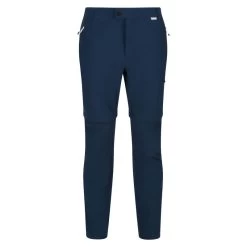 Regatta Highton Zip Off Pantalon De Randonnée Pour Homme - Marine Moyen -Vêtements De Sport Extérieur highton zip off pantalon de randonnee pour homme marine moyen 2