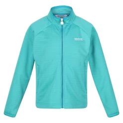 Regatta Junior Highton Lite II Polaire De Marche Zippé Pour Enfant - Vert Pâle -Vêtements De Sport Extérieur junior highton lite ii polaire de marche zippe pour enfant vert pale 2