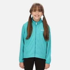 Regatta Junior Highton Lite II Polaire De Marche Zippé Pour Enfant - Vert Pâle -Vêtements De Sport Extérieur junior highton lite ii polaire de marche zippe pour enfant vert pale 4