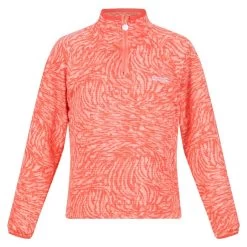 Regatta Junior Highton Polaire De Marche Zippé à Moitié Pour Enfant - Orange Pâle 9 Regatta Junior Highton Polaire De Marche Zippé à Moitié Pour Enfant - Orange Pâle -Vêtements De Sport Extérieur junior highton polaire de marche zippe a moitie pour enfant orange pale 2