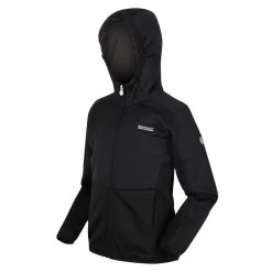 Regatta Junior Highton Polaire De Marche Zippé Pour Enfant - Noir